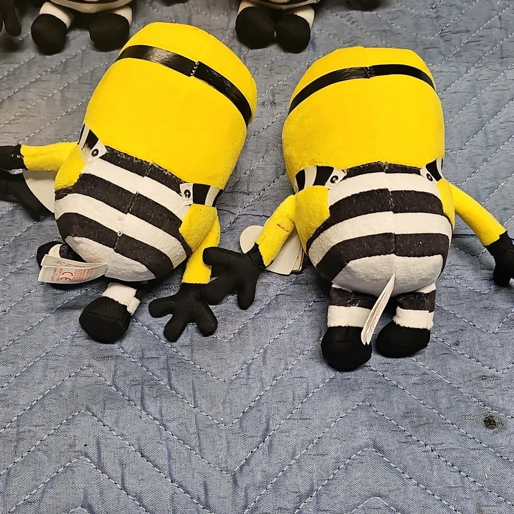 Ty Beanie Babies Despicable Me 3 Tom minion jail bird - Picture 5 of 8